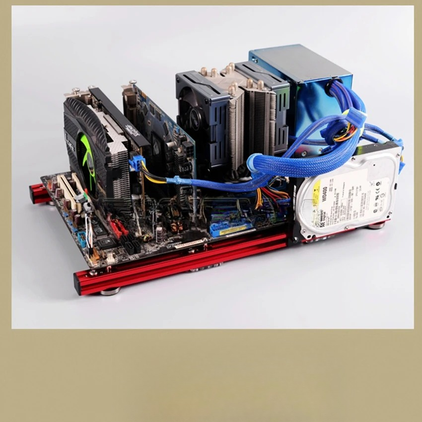 Caja de Ordenador ATX de Aleac - Aluminum Open Frame Test Bench Water Cooling reseña y precio